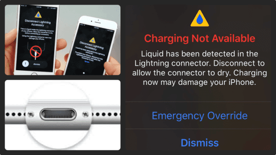 Điện thoại báo cổng sạc bị ẩm iPhone và đây là cách xử lý
