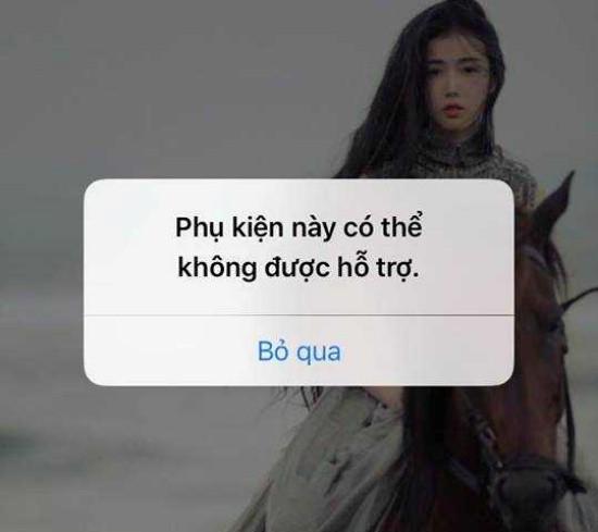 Sạc iPhone báo phụ kiện không được hỗ trợ: Cách khắc phục cực dễ