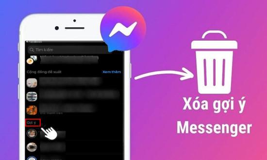 Cách xóa gợi ý tìm kiếm trên Messenger phiên bản mới nhất