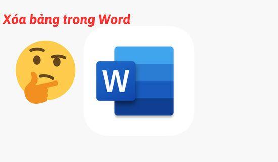 Cách xóa bảng nhưng vẫn còn chữ trong Word đơn giản nhất