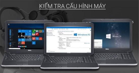 Hướng dẫn cách kiểm tra cấu hình laptop Dell chuẩn xác