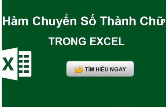 Cách dùng các hàm chuyển số thành chữ trong Excel đơn giản