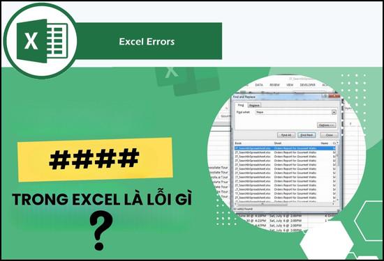 #### trong Excel là lỗi gì? Cách khắc phục đơn giản