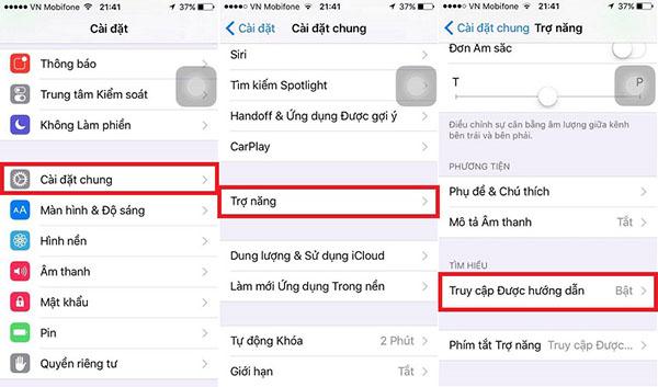 Làm thế nào khoá ứng dụng iPhone chưa Jailbreak?