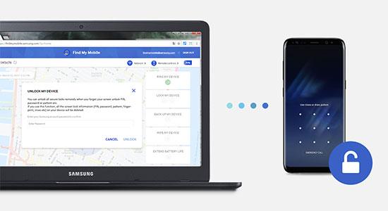 Cách mở khóa điện thoại Samsung khi quên mật khẩu