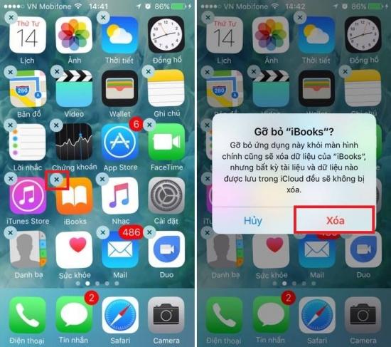 Tại sao không xóa được ứng dụng trên iPhone, khắc phục ra sao?