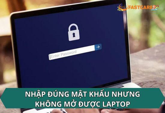 Lý do nhập đúng mật khẩu nhưng không mở được laptop