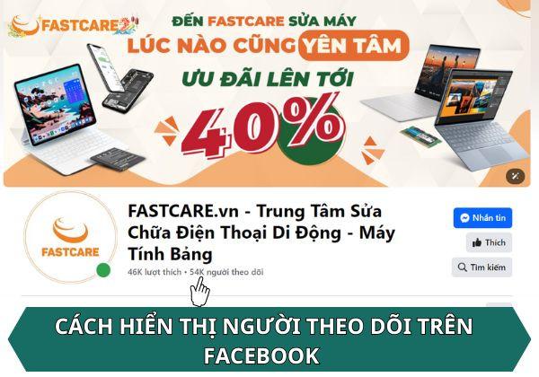 Cập nhật cách hiển thị người theo dõi trên Facebook siêu dễ