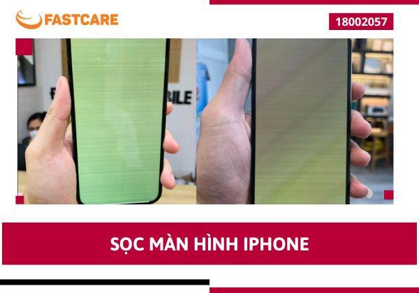 Sọc màn hình iPhone, nguyên nhân và cách khắc phục