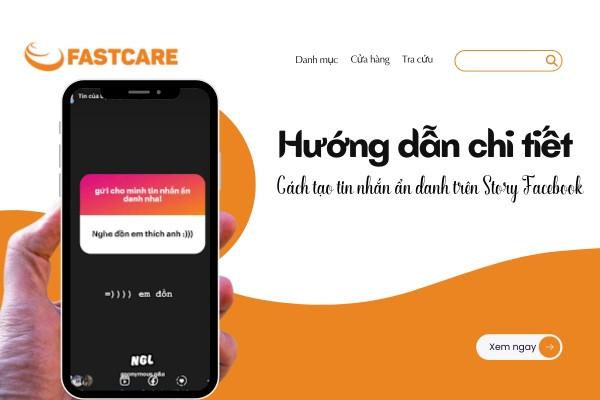 Hướng dẫn cách tạo tin nhắn ẩn danh trên Story Facebook