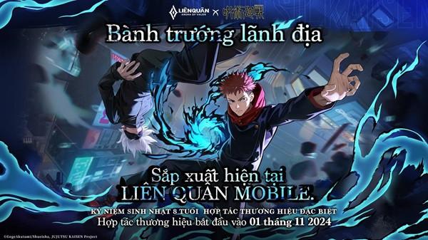 LIÊN QUÂN MOBILE X Jujutsu Kaisen sắp ra mắt!