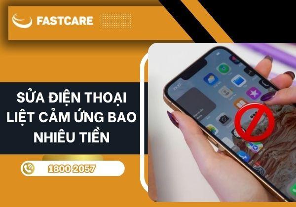 Sửa điện thoại liệt cảm ứng bao nhiêu tiền?