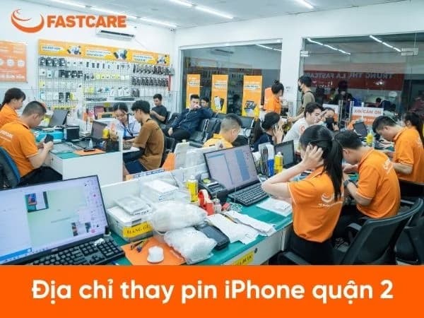 Địa chỉ thay pin iPhone quận 2 uy tín - bảo hành dài lâu