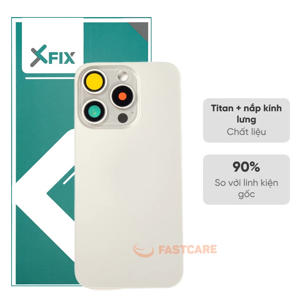 Thay vỏ iPhone 15 Pro 4G loại XFIX