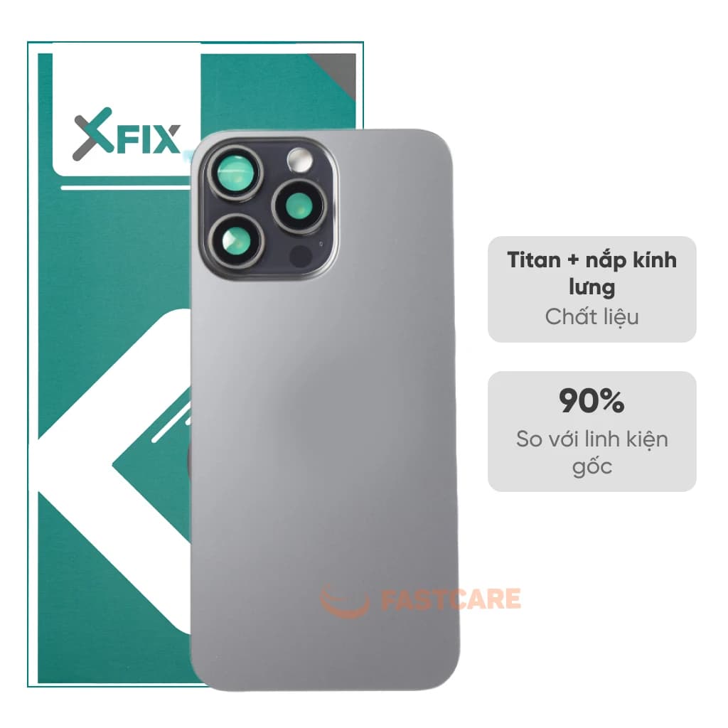 Thay vỏ iPhone 15 Pro Max 4G loại XFIX