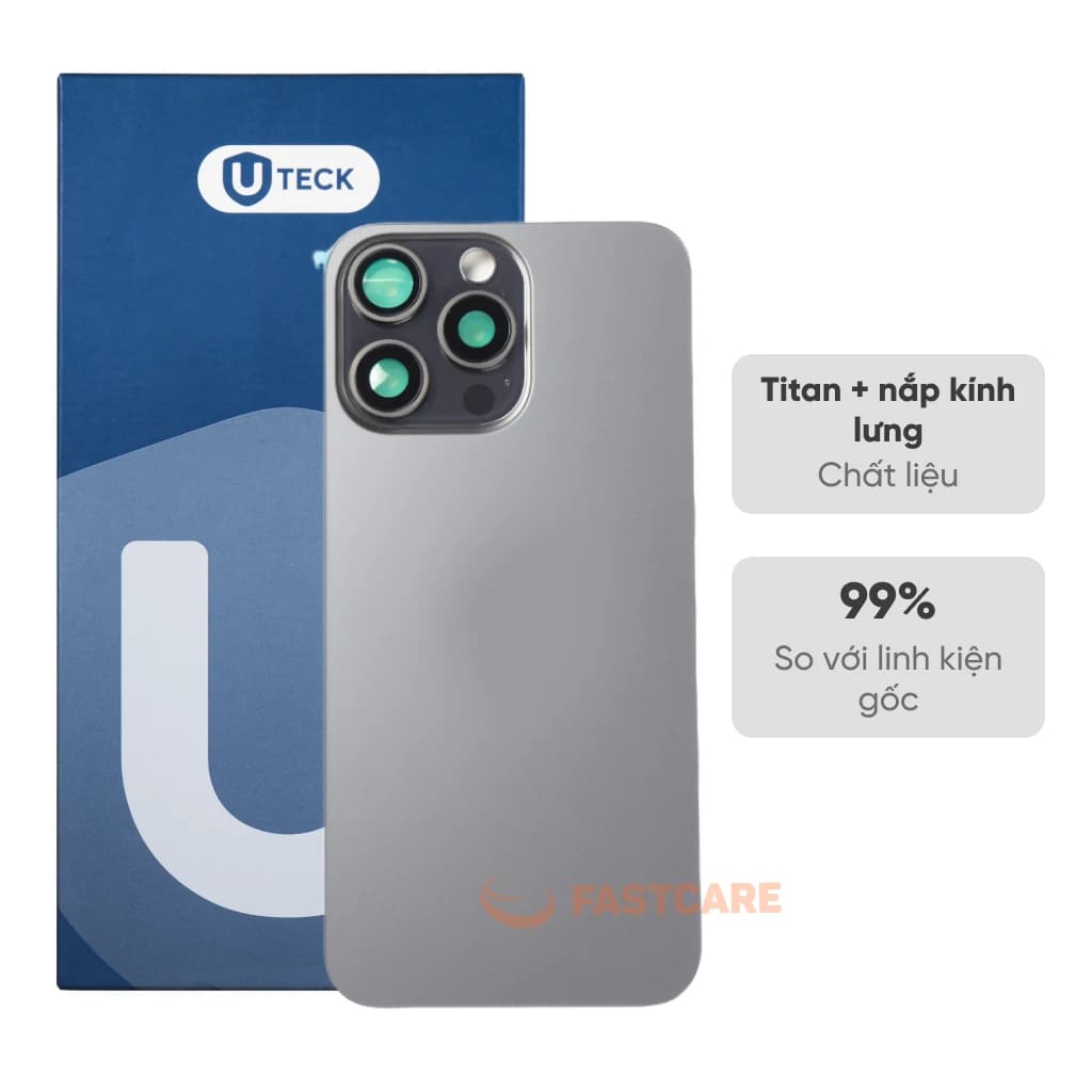Thay vỏ iPhone 15 Pro Max loại UTECK