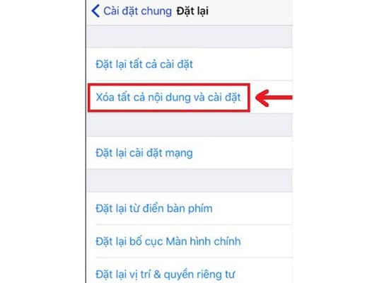 Đặt lại cài đặt iPhone 11 Pro Max Đặt lại cài đặt iPhone 11 Pro Max