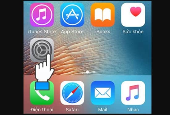 Ứng dụng Cài đặt trên iPhone Ứng dụng Cài đặt trên iPhone