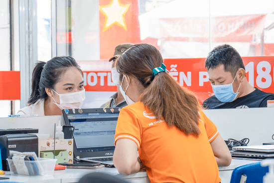 Khách hàng được tư vấn rõ ràng Khách hàng được tư vấn rõ ràng
