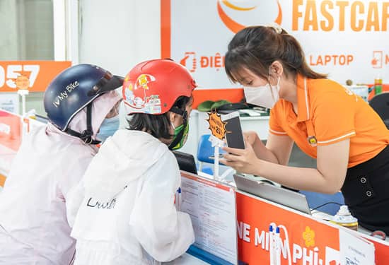 Nhân viên tư vấn tận tình