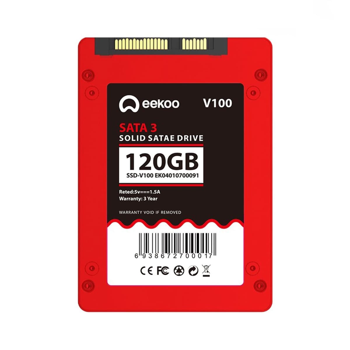 Thay ổ cứng SSD 128Gb Eekoo V100 2.5 inch SATA 3