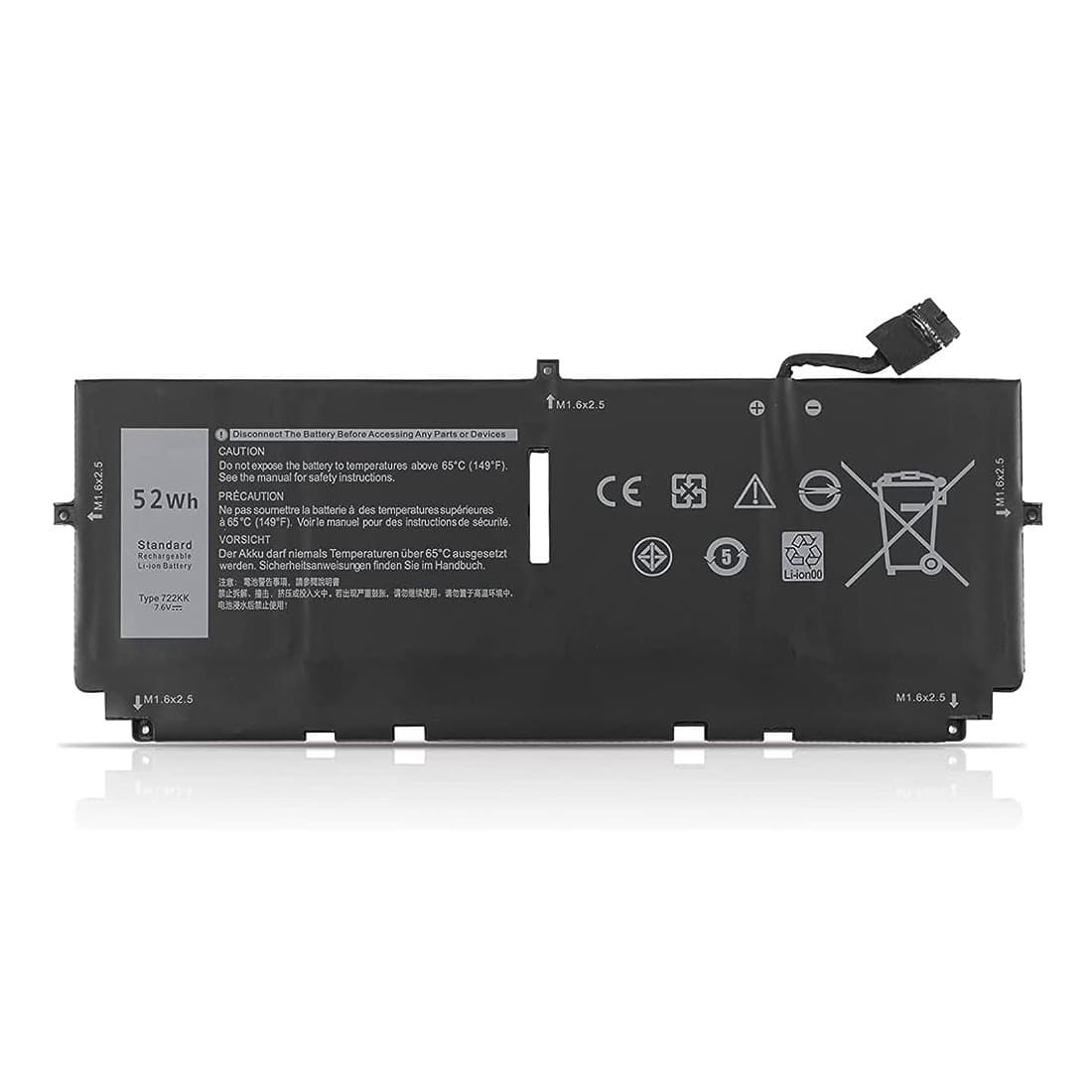 Thay pin Laptop Dell XPS 13 9380