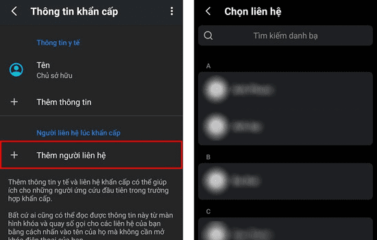 Cách cài đặt số điện thoại khẩn cấp trên Samsung bước 1 Cách cài đặt số điện thoại khẩn cấp trên Samsung bước 1