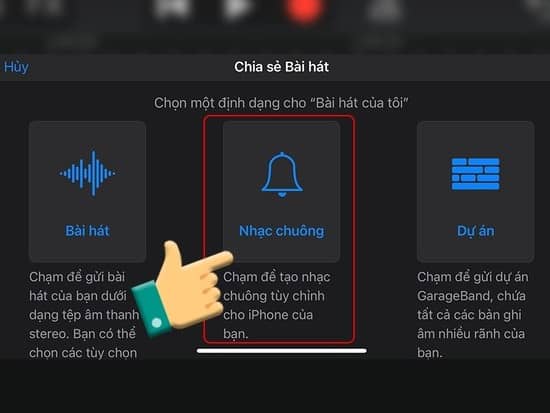 Cách cài nhạc chuông cho iPhone bằng GarageBand Cách cài nhạc chuông cho iPhone bằng GarageBand