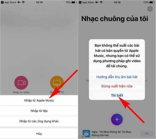 Cách tạo nhạc chuông cho iPhone bằng Ringtone Maker Cách tạo nhạc chuông cho iPhone bằng Ringtone Maker