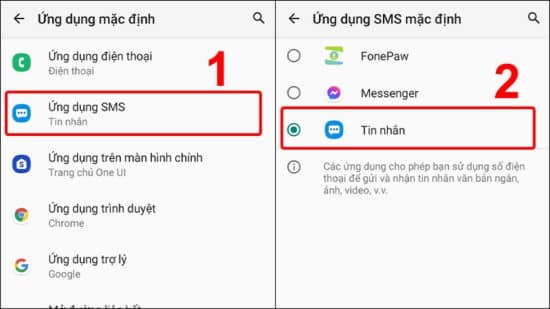 Không xóa được tin nhắn trên Samsung Cách 1 Không xóa được tin nhắn trên Samsung Cách 1