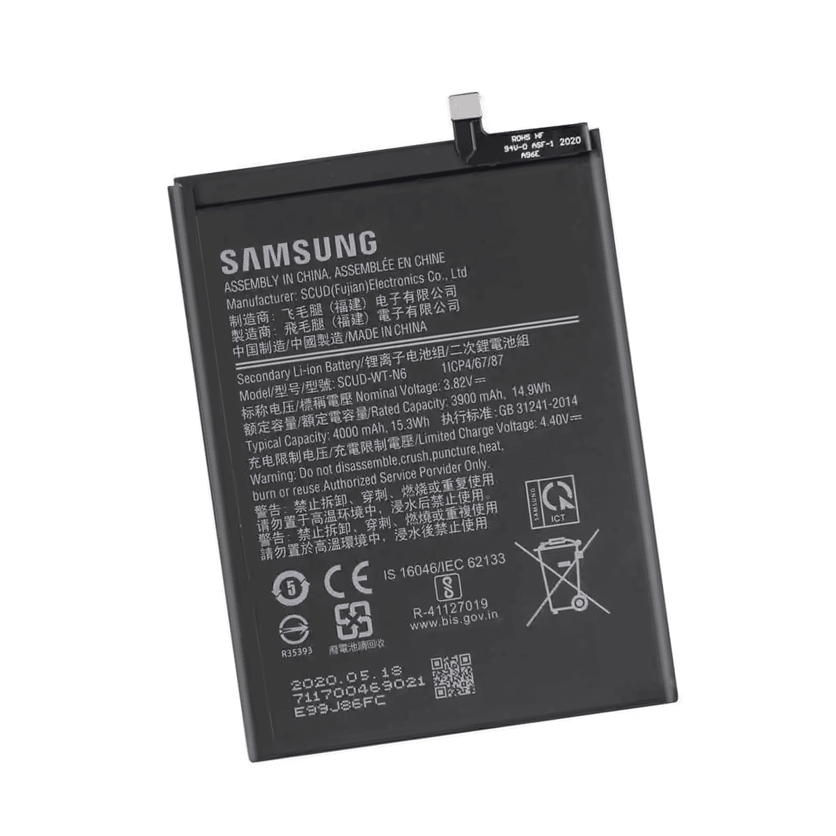 Thay pin Samsung A10s