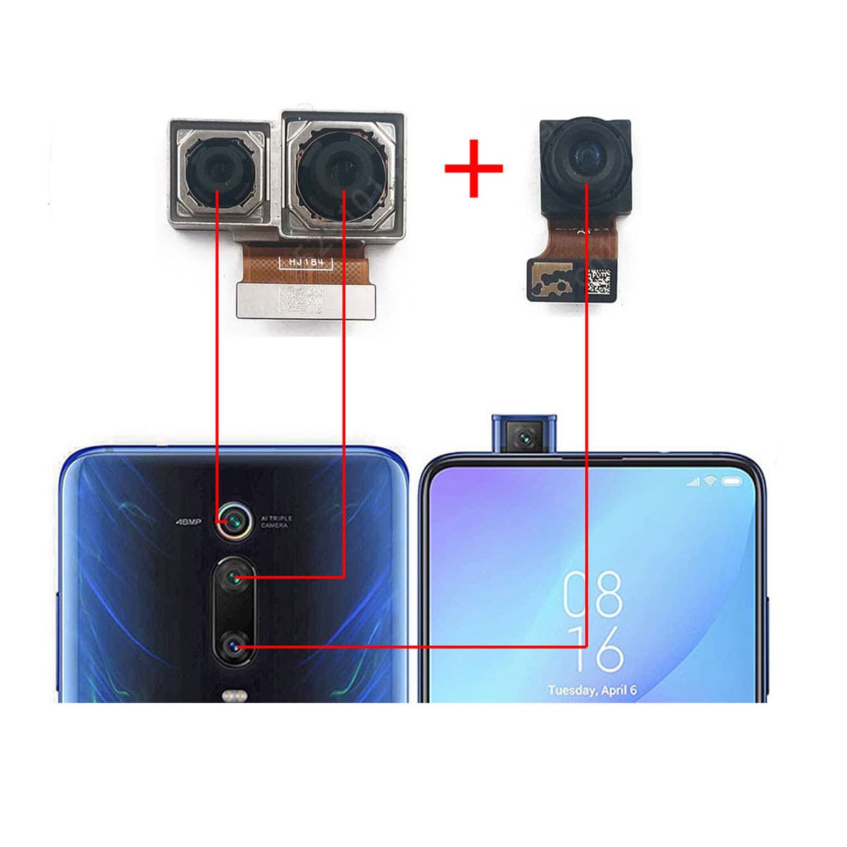 Thay camera sau Xiaomi Redmi K20 Pro
