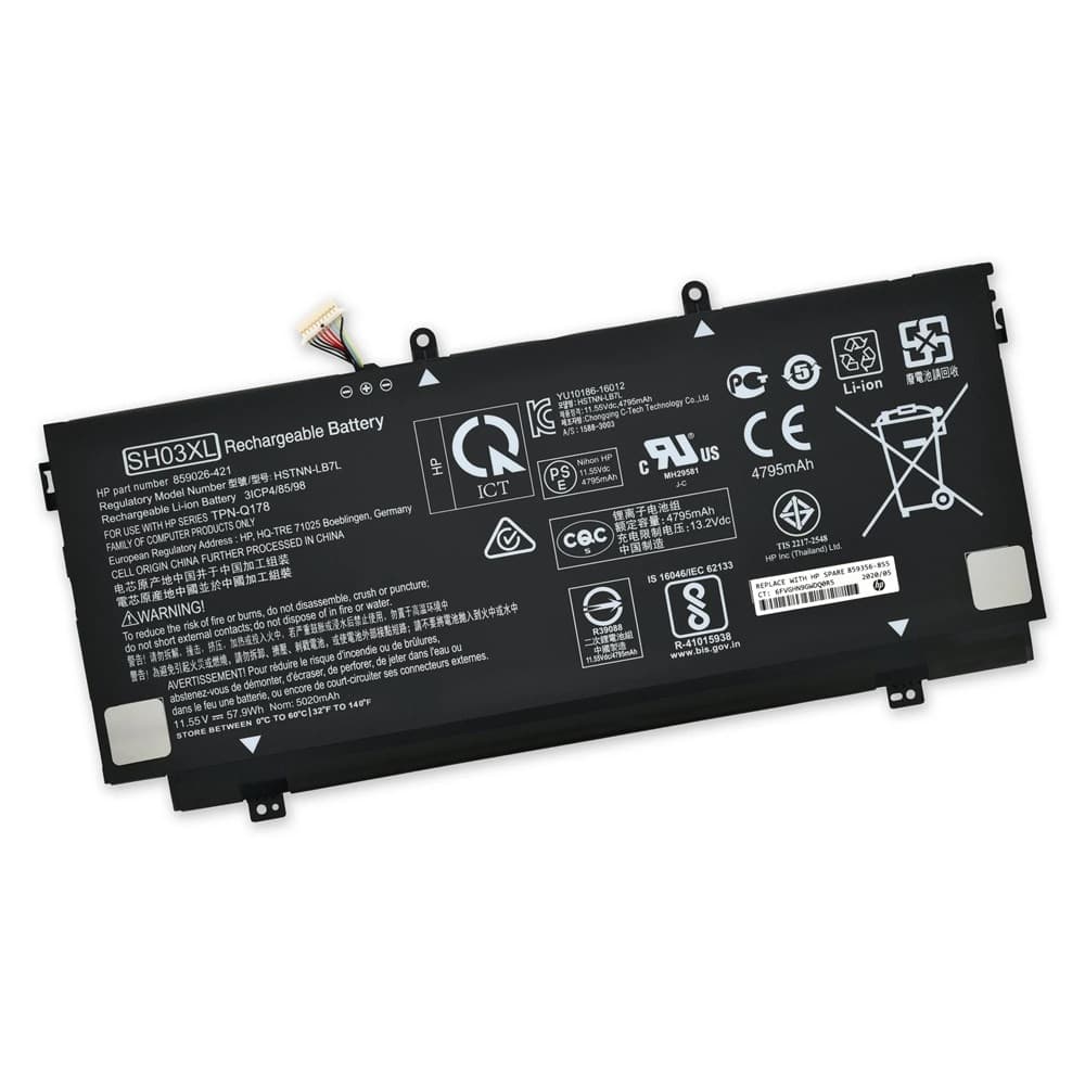 Thay pin Laptop HP Spectre X360 13