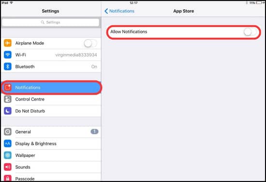 Cách làm cho iPad chạy nhanh hơn bằng cách ngừng nhận thông báo Cách làm cho iPad chạy nhanh hơn bằng cách ngừng nhận thông báo