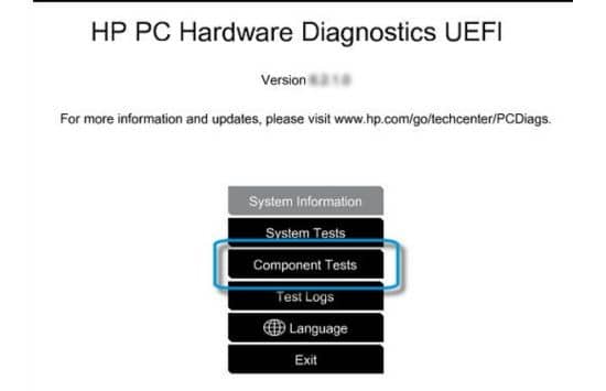 sử dụng HP Hardware Diagnostics sử dụng HP Hardware Diagnostics