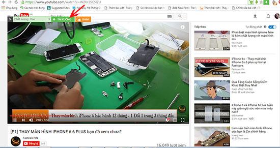 Cách làm xuất hiện nút Download để tải video