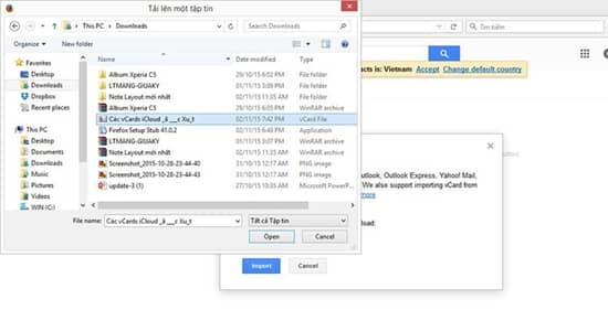 Đồng bộ danh bạ lên Gmail copy danh ba tu iPhone sang sim khong Jailbreak
