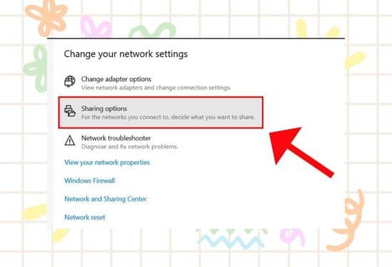 Chuyển sang chế độ Turn on của tính năng Network discovery bước 2 Chuyển sang chế độ Turn on của tính năng Network discovery bước 2