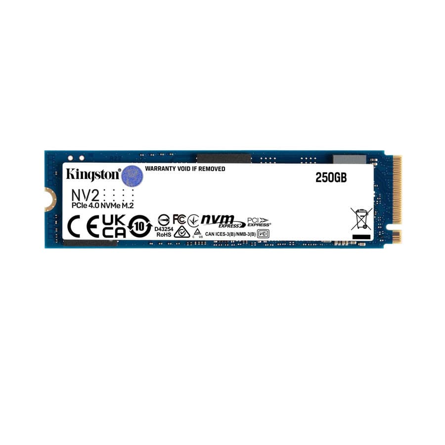 Thay ổ cứng SSD 250GB Kingston NV2 M.2 2280 PCIe NVMe (SNV2S Gen 4*4)