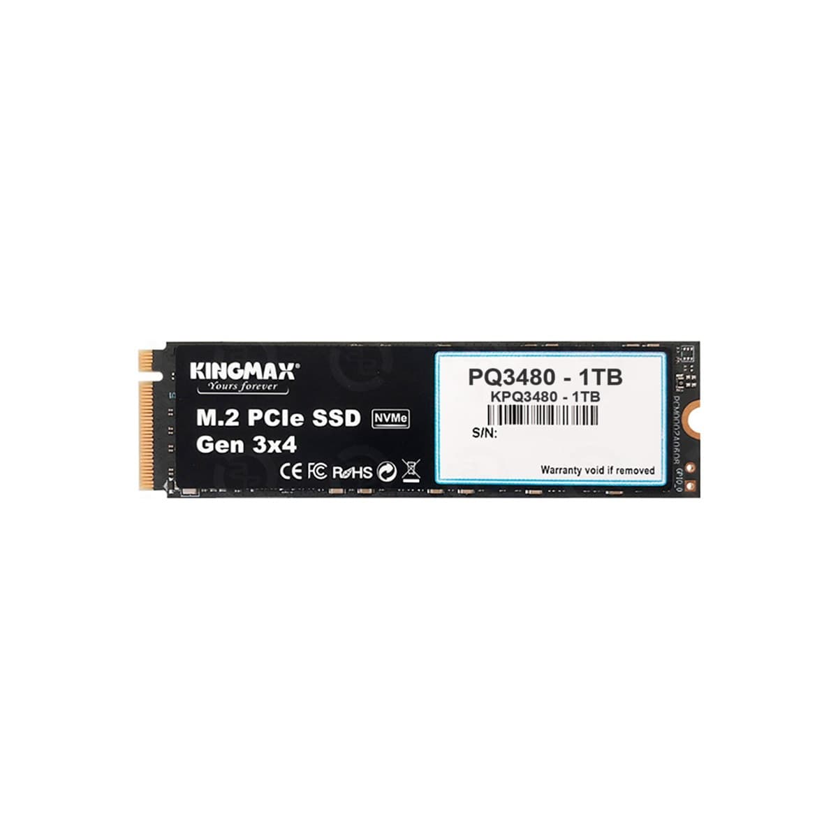 Thay ổ cứng SSD Kingmax Zeus PQ3480 1TB M.2 PCIe Gen3x4 2280 NVMe