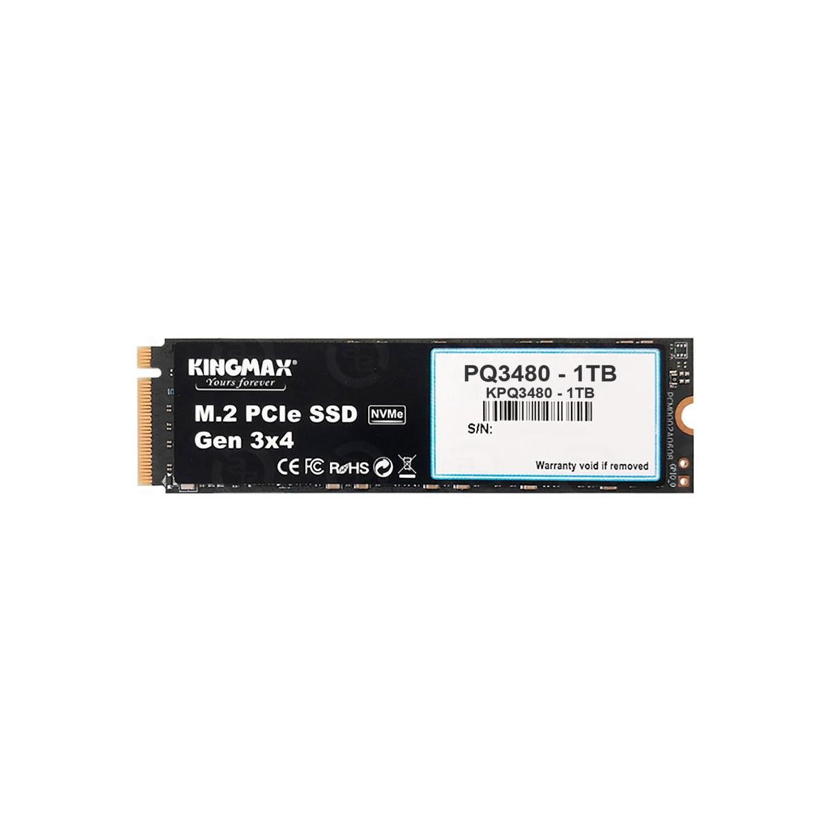 Thay ổ cứng SSD Kingmax Zeus PQ3480 1TB M.2 PCIe Gen3x4 2280 NVMe