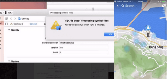 Cách thay đổi vị trí GPS trên iPhone bằng Xcode trên máy tính bước 2 Cách thay đổi vị trí GPS trên iPhone bằng Xcode trên máy tính bước 2