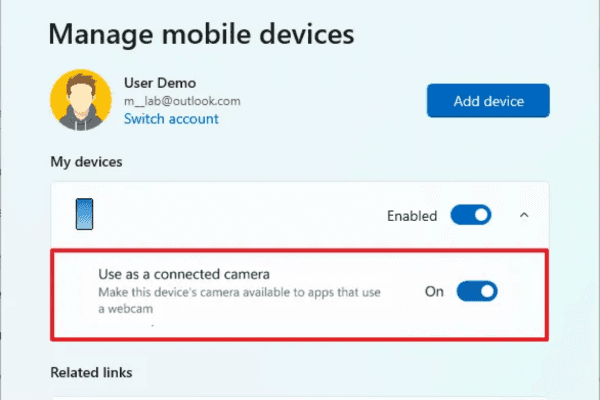 Kết nối camera iphone với laptop bằng Bluetooth bước 3 Kết nối camera iphone với laptop bằng Bluetooth bước 3