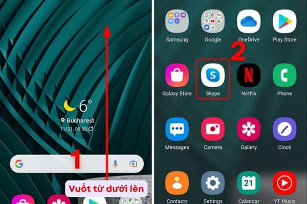 Cách cài đặt phím tắt trên màn hình Samsung, ghim ứng dụng B1 Cách cài đặt phím tắt trên màn hình Samsung, ghim ứng dụng B1