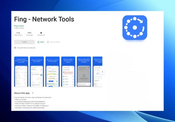 Fing - Ứng dụng tìm địa chỉ IP trên cả iOS và Android Fing - Ứng dụng tìm địa chỉ IP trên cả iOS và Android