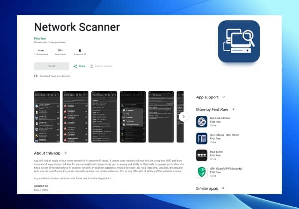 Phần mềm tìm địa chỉ IP - Network Scanner Phần mềm tìm địa chỉ IP - Network Scanner