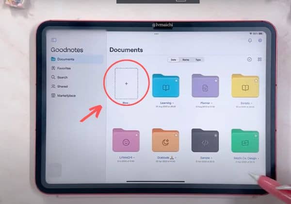 Sử dụng Goodnotes 6 trên iOS B2 Sử dụng Goodnotes 6 trên iOS B2