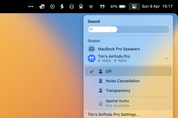 Cách kiểm tra pin AirPods trên máy tính nhanh, đơn giản B3 Cách kiểm tra pin AirPods trên máy tính nhanh, đơn giản B3