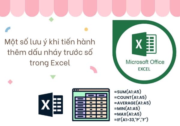 Cách đánh dấu nháy trước số trong Excel có mã VBA Cách đánh dấu nháy trước số trong Excel có mã VBA