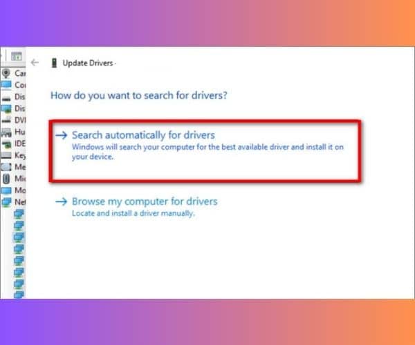 Cập nhật driver trên Windows 11 thông qua Device Manager bước 4 Cập nhật driver trên Windows 11 thông qua Device Manager bước 4